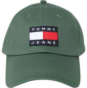 Tommy Jeans Kšiltovka námořnická modř / zelená / červená / bílá