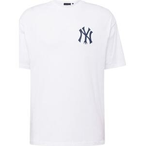 NEW ERA Tričko 'New York Yankees' šedá / červená / černá / bílá