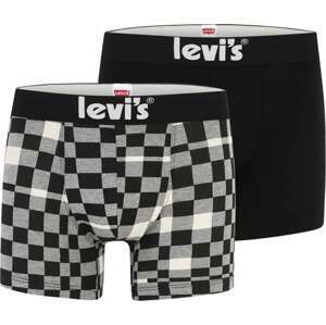 LEVI'S Boxerky šedý melír / černá / bílá