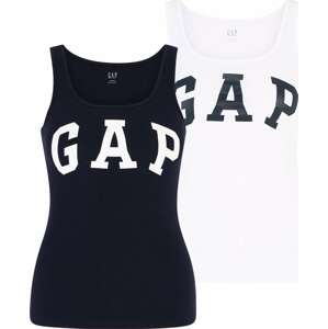 Gap Petite Top námořnická modř / offwhite