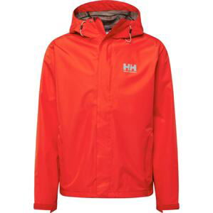 HELLY HANSEN Outdoorová bunda 'SEVEN J' šedá / červená