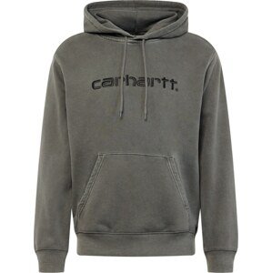 Carhartt WIP Mikina antracitová / černá