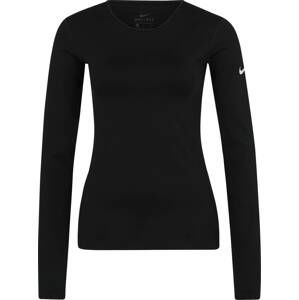 NIKE Funkční tričko 'W NP WM TOP LS' černá