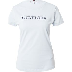 TOMMY HILFIGER Tričko světlemodrá / tmavě modrá