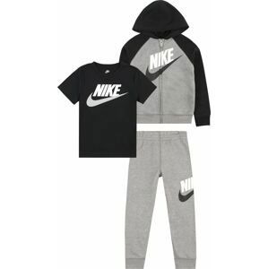 Nike Sportswear Sada šedý melír / černá / bílá