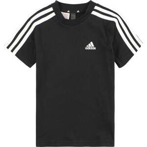 ADIDAS SPORTSWEAR Funkční tričko černá / bílá