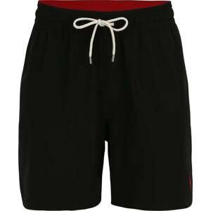 Polo Ralph Lauren Plavecké šortky 'TRAVELER' červená / černá