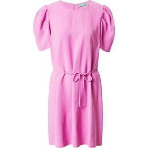 UNITED COLORS OF BENETTON Šaty světle růžová