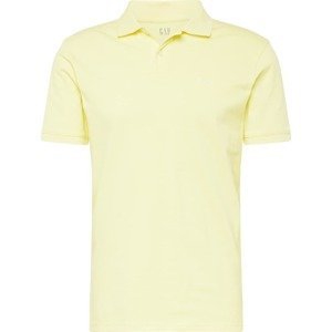 GAP Tričko pastelově žlutá