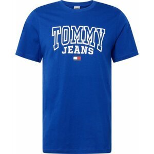 Tommy Jeans Tričko námořnická modř / královská modrá / červená / bílá
