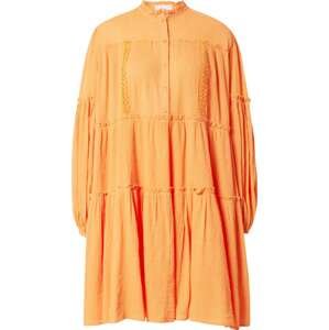 Guido Maria Kretschmer Collection Košilové šaty 'Aurelia' oranžová