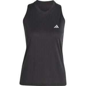 ADIDAS PERFORMANCE Sportovní top černá / bílá