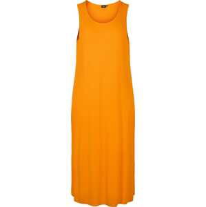 Zizzi Úpletové šaty 'CARLY' oranžová