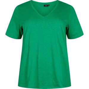 Zizzi Tričko 'Brea' trávově zelená