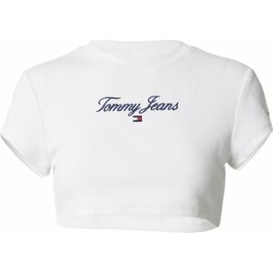 Tommy Jeans Tričko modrá / červená / bílá