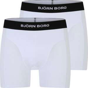 BJÖRN BORG Boxerky černá / bílá