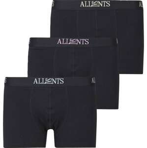 AllSaints Boxerky pastelová modrá / pastelově zelená / světle fialová / černá