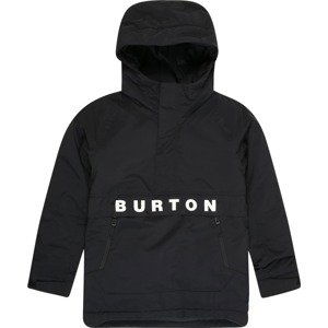 BURTON Sportovní bunda černá / bílá