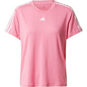 ADIDAS PERFORMANCE Funkční tričko pink / bílá