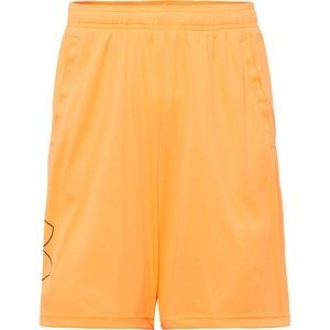 UNDER ARMOUR Sportovní kalhoty oranžová / černá