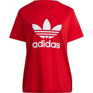 ADIDAS ORIGINALS Funkční tričko červená / bílá