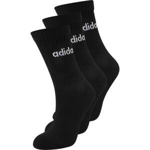 ADIDAS SPORTSWEAR Sportovní ponožky černá / bílá