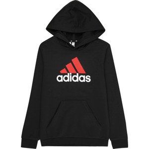 ADIDAS SPORTSWEAR Sportovní mikina světle červená / černá / bílá