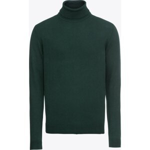 JACK & JONES Svetr 'JPRCHAMP KNIT ROLL NECK' tmavě zelená