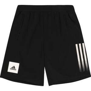 ADIDAS PERFORMANCE Sportovní kalhoty černá / bílá