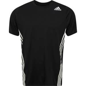 ADIDAS PERFORMANCE Funkční tričko černá / bílá