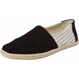 TOMS Espadrilky 'ALPARGATA' béžová / černá