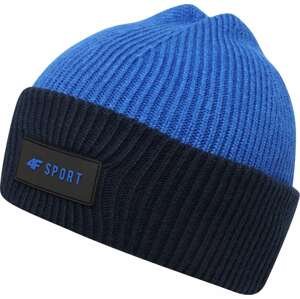 4F Sportovní čepice modrá / námořnická modř