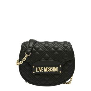 Love Moschino Taška přes rameno zlatá / černá