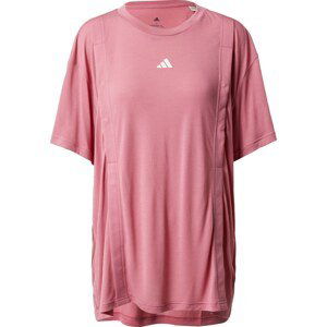 ADIDAS PERFORMANCE Funkční tričko pink / bílá