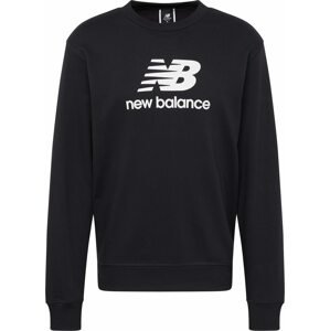 new balance Mikina černá / bílá