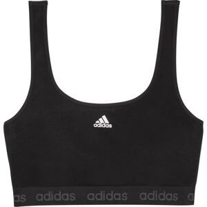 ADIDAS SPORTSWEAR Sportovní podprsenka ' Sport Solid Cotton ' černá