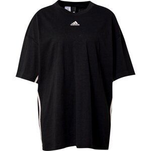 ADIDAS SPORTSWEAR Funkční tričko černá / bílá