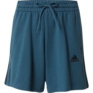 ADIDAS SPORTSWEAR Sportovní kalhoty petrolejová / černá