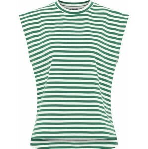 DreiMaster Maritim Tričko zelená / bílá