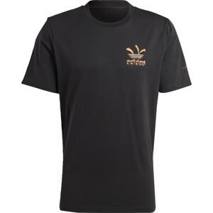 ADIDAS ORIGINALS Tričko žlutá / černá