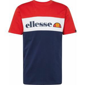 ELLESSE Tričko námořnická modř / žlutá / červená