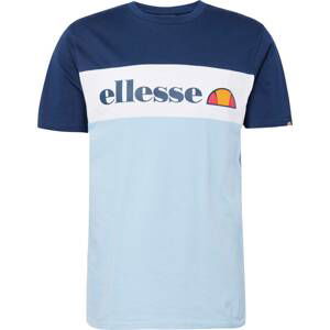 ELLESSE Tričko námořnická modř / světlemodrá / žlutá / bílá