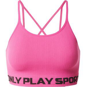 ONLY PLAY Sportovní podprsenka 'ANA' pink / černá