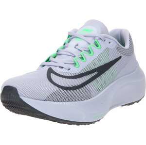 NIKE Sportovní boty 'Fly 5' svítivě zelená / pastelová fialová / černá