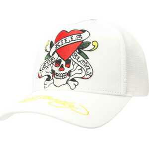 Ed Hardy Kšiltovka žlutá / červená / černá / offwhite