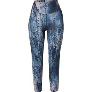 4F Sportovní kalhoty modrá / námořnická modř / růžová