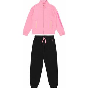 Champion Authentic Athletic Apparel Tepláková souprava pink / růžová / černá