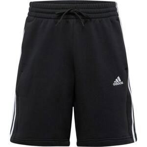 ADIDAS SPORTSWEAR Sportovní kalhoty černá / bílá