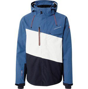 KILLTEC Sportovní bunda modrá / námořnická modř / bílá