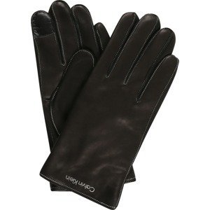 Calvin Klein Prstové rukavice černá